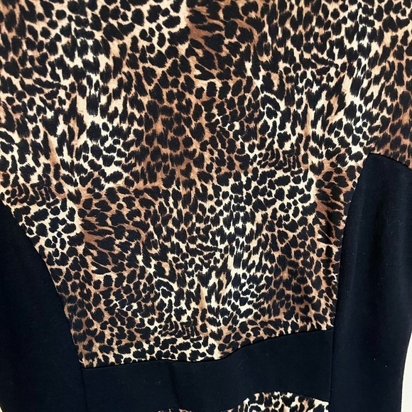 Michael Michael Kors Leopard Print Dress Sz 2 - Picture 2 of 6